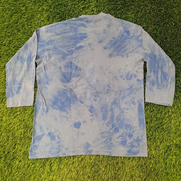 Vintage 80s Royals Bleached Shirt Women Large 20x25 Blue USA - Picture 2 of 13
